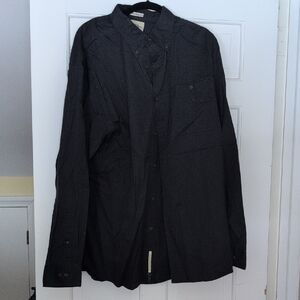 Black Button-Up Shirt